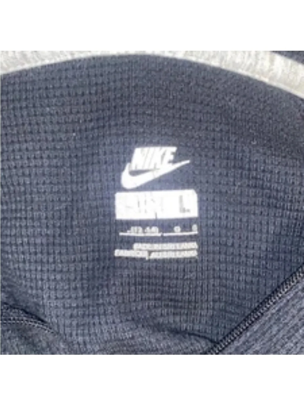 Nike Women's Black Half-Zip Hooded Pullover